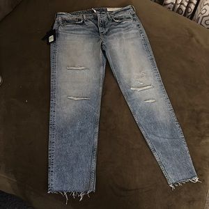 Rag and bone mid rise boyfriend  jeans